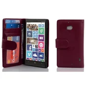 Cadorabo Cadorabo Ohišje, združljivo z Nokia Lumia 929 / 930 v bordo vijolična - Zaščitni ovitek z magnetnim zapiranjem in 3 režami za kartice, (20548093)