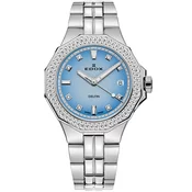 Edox 53020-3D120M-BUCND Delfin Diamond Diver Ladies Watch 38mm 20ATM