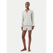 LAUREN RALPH LAUREN Pižama ILN12537 Siva Regular Fit