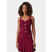 Guess Top W6YR25 Z0972 Bordo rdeča Slim Fit