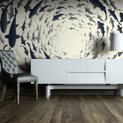 Foto tapeta - Fish swirl 200x140