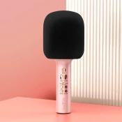 MAXLIFE Mikrofon sa Bluetooth zvučnikom MXBM-600, ružičasti