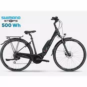 Montana OLMO e-bike E-VICO CITY + LowSTEP Midnight Shimano STEPS 500Wh