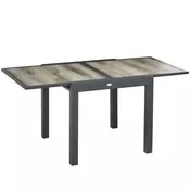 Homestar Vrtna jedilna miza 160x80x75 cm bež in siva