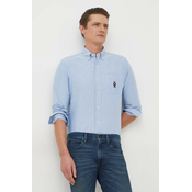 Pamucna košulja Polo Ralph Lauren za muškarce, regular, s button-down ovratnikom