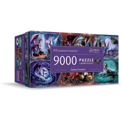 Trefl - Puzzle Stokes: Fantasy Creatures - 9 000 kosov