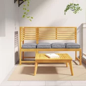 vidaXL Blazine  za palete 4 kosa Sive 40x40x8 cm Oxford tkanina