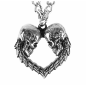 Ogrlica z obeskom Skull - PSY932