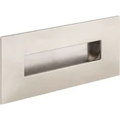 Utopni ročaj Geometric, pravokotni 155x73,utopna mera 123x40mm,c.l.,videz inoxa