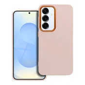 OEM Etui FRAME za SAMSUNG S25 v barvi pudrasto roza