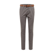 TOM TAILOR DENIM Chino hlače, siva