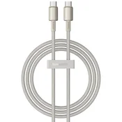 Pleteni kabel za punjenje i prijenos podataka 100W USB-A u USB-C kabel Baseus Tungsten Gold - 1m - gold