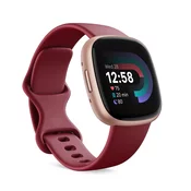 FITBIT Fitbit Versa 4 zlata številčnica rdeči gumijasti trak 40 mm pametna ura, (21873172)