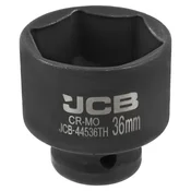 JCB Udarna nasadna kljuceva TANAK ZID 1/2 36mm 6-krutni Cr-Mo VRH kljuca