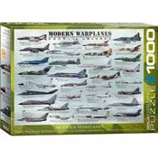 Eurographics Modern Warplanes 1000-Piece Puzzle 6000-0076