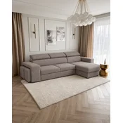 Lucid Tdi Ugaona garnitura Tenerife, 250x160 cm, Smeda