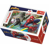 Trefl Puzzle Spiderman: Pripravljen na boj 54 kosov