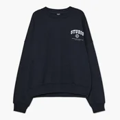 Cropp - Dukserica s natpisom - navy