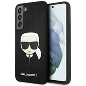 Karl Lagerfeld KLHCS22MSAKHBK S906 S22+ black hardcase Saffiano Ikonik Karl`s Head (KLHCS22MSAKHBK)