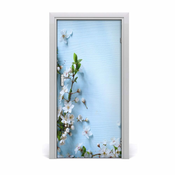 tulup.si Nalepka na vratih Češnjevi cvetovi 95x205 cm