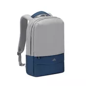 RivaCase ruksak za prijenosno racunalo, 15,6 , sivo-plavi