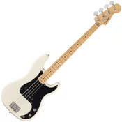 Fender Standard Precision Bass MN Olympic White Električna bas gitara