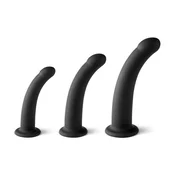 Virgite – Dildo set S / M / L - Crna