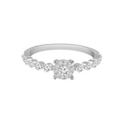 Diamant Exquis Prstan srebrna