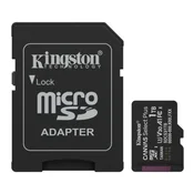 Kingston + SD adapter SDCS3/1TB class 10 Micro SD Card 1TB
