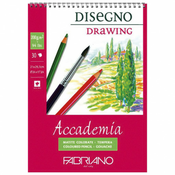 Blok accademia disegno drawing spirala 21x29,7cm 30L 200g Fabriano 44202129