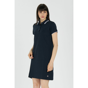 Women's short polo dress in cotton piqué 8840 4SH