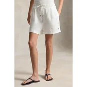 Polo Ralph Lauren kratke hlače ženske LINEN-WVN-SHORTS