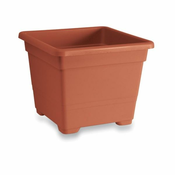 PVC SADILNI LONEC KVADRAT 32 CM TERAKOTA