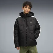 PUMA T7 Quilted Full-Zip Puffer Jacket Youth, Clothing, Black, 4-5Y