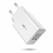 WK Design stenski USB polnilec 2x USB 2 A WP-U56