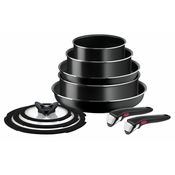 Tefal Ingenio Easy Cook & Clean 10-dijelni set, crna (L1549042)