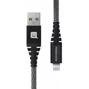 EKO CABLE Kevlar USB/Lightning 1,2 m 60W antracit