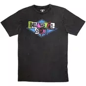 Beastie Boys Multicolour Logo (Stone Wash) Charcoal Grey 2XL Majica