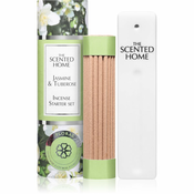 Ashleigh & Burwood Set mini dišečih palčk s keramičnim stojalom JASMINE & TUBEROSE, 12 cm