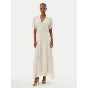 Haveone Poletna obleka AFF-N006 Écru Loose Fit
