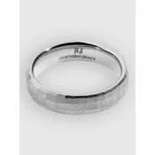 Northern Legacy Siempre Cushion Band Ring Jewellery silver toned