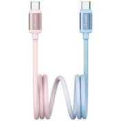 USAMS USAMS USB-C 60W PD KABEL ZA TELEFONE 1,2 M DVOBARVNA SERIJA FAST