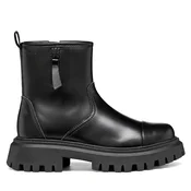 Škornji Geox J Maquinnens Girl J66M6B 000CN C9999 S Črna