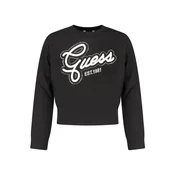 Črn pulover GUESS Jeans za deklice