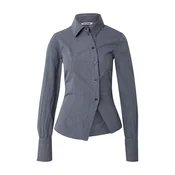 WEEKDAY Bluza svetlo modra / siva / temno siva / črna