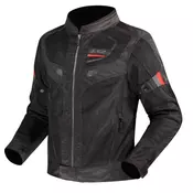 Ljetna motoristicka jakna LS2 Garda Air, crna/crvena