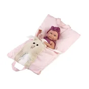 Llorens 73812 NEW BORN DOLL - realistična dojenčkova lutka z vinilnim telesom - 40 cm