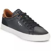 Pepe Jeans Nizke superge Kenton Court  mornarska / rjava / bela