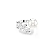 Swarovski prstan ženski kovinski s kristalom MESMERA