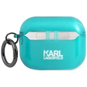 Ovitek Karl Lagerfeld Choupette za AirPods Pro - modra